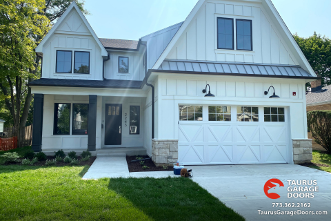 Garage Door - Overlay Carriage House Garage Doors