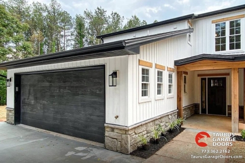 Garage Door - Wood Paint Steel Garage Doors