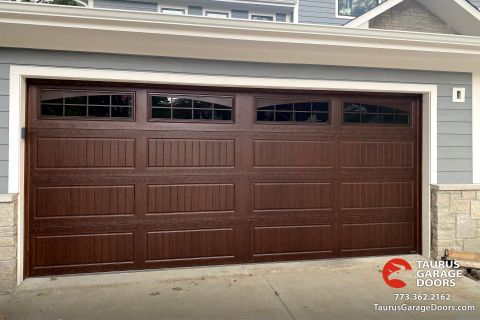 Garage Door - Wood Paint Steel Garage Doors