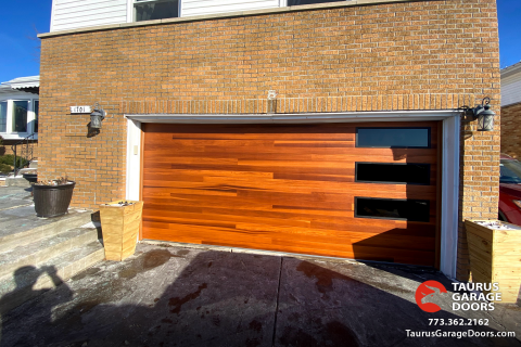 Garage Door - Wood Paint Steel Garage Doors