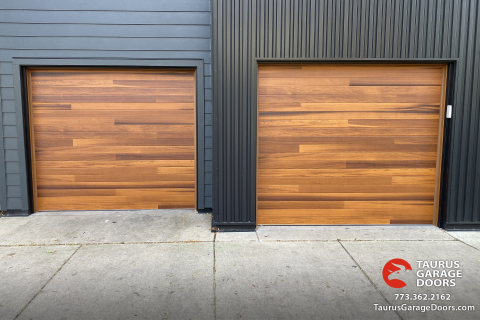 Garage Door - Wood Paint Steel Garage Doors