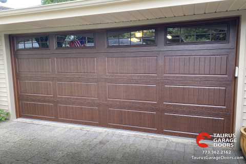 Garage Door - Wood Paint Steel Garage Doors