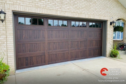 Garage Door - Wood Paint Steel Garage Doors