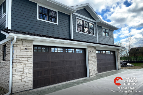 Garage Door - Wood Paint Steel Garage Doors