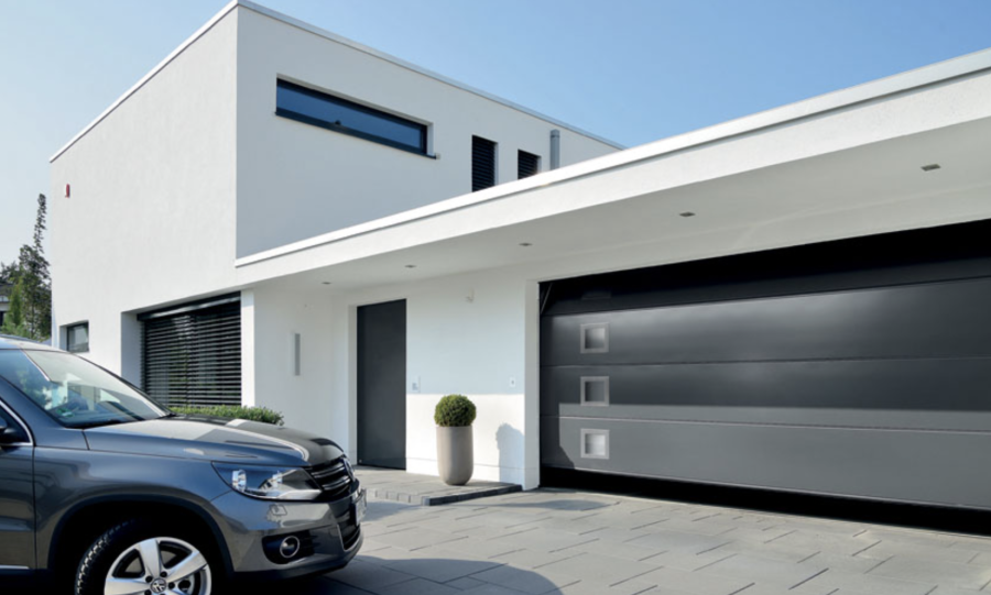 modern-steel-garage-door-with-windows