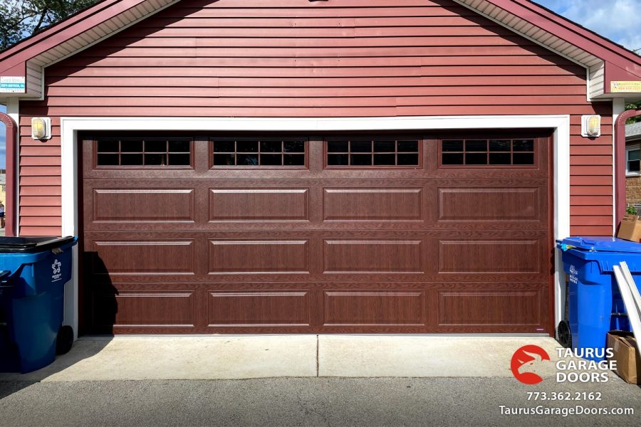 Rosewood Steel Garage Door Installation For New Home Garage Door